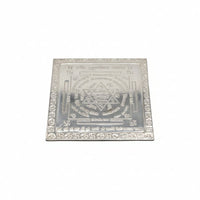 Load image into Gallery viewer, 999 Pure Silver Shri Kuber Yantra Plate – Sacred Geometry
