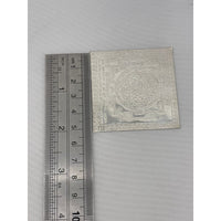 Load image into Gallery viewer, 999 Pure Silver Shri Yantra Plate – Sacred Geometry
