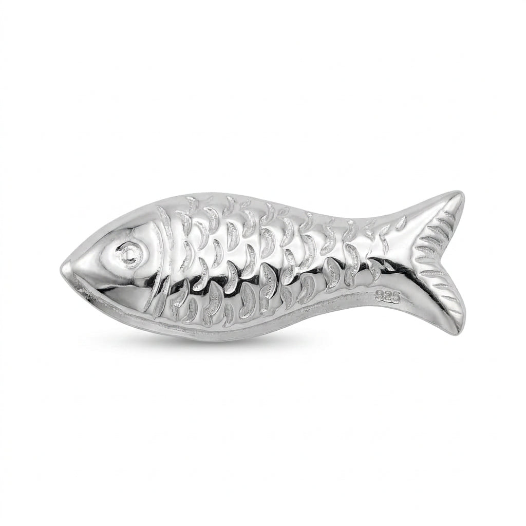 Silver Small Fish Idol – Auspicious Matsya Charm for Pooja