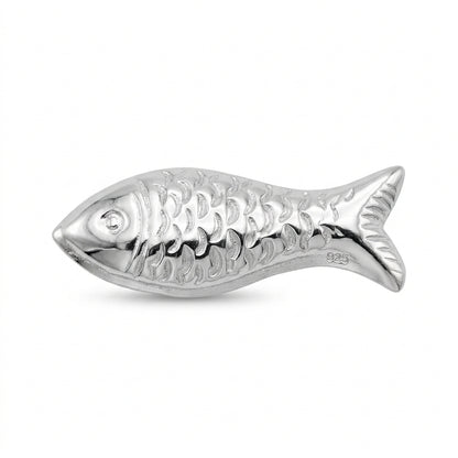 Silver Small Fish Idol – Auspicious Matsya Charm for Pooja