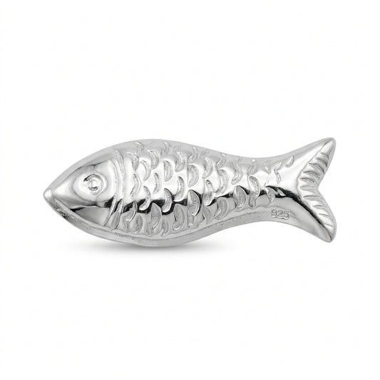 Silver Small Fish Idol – Auspicious Matsya Charm for Pooja