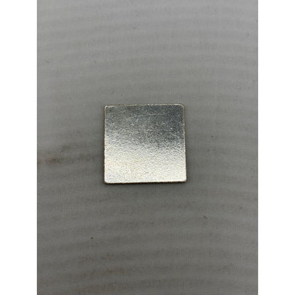 Silver Square Pooja Plate (Chowki) 2.51gm - Plain Ritual