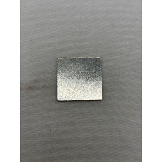 Silver Square Pooja Plate (Chowki) 2.51gm - Plain Ritual