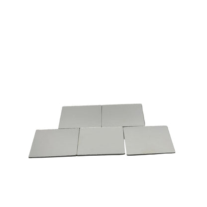 Silver Square Pooja Plates Set of 5 Handcrafted 48gm –