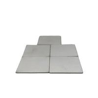 Load image into Gallery viewer, 999 Pure Silver Square Pooja Plates Set of 5 Handcrafted
