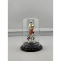 Load image into Gallery viewer, Swaminarayan silver idol front view

