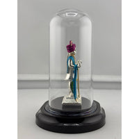 Load image into Gallery viewer, Side view of 999 pure silver Swaminarayan idol
