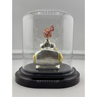 Load image into Gallery viewer, Swaminarayan silver idol rear view
