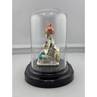 Load image into Gallery viewer, Swaminarayan silver idol left side view
