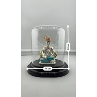 Load image into Gallery viewer, Swaminarayan idol display dimensions 14 by 14 centimetres
