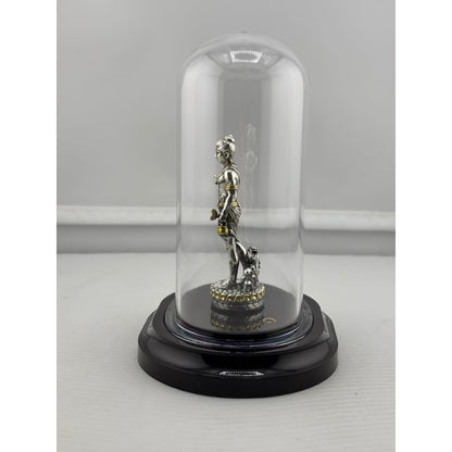 999 Pure Silver Swaminarayan Idol in Protective Acrylic