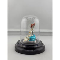 Load image into Gallery viewer, Swaminarayan silver idol opposite side view
