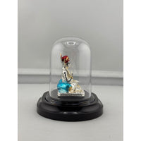 Load image into Gallery viewer, Swaminarayan silver idol side view
