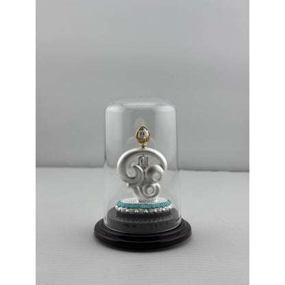 999 Pure Silver Tamil Om with Vel Symbol 12gm – Sacred