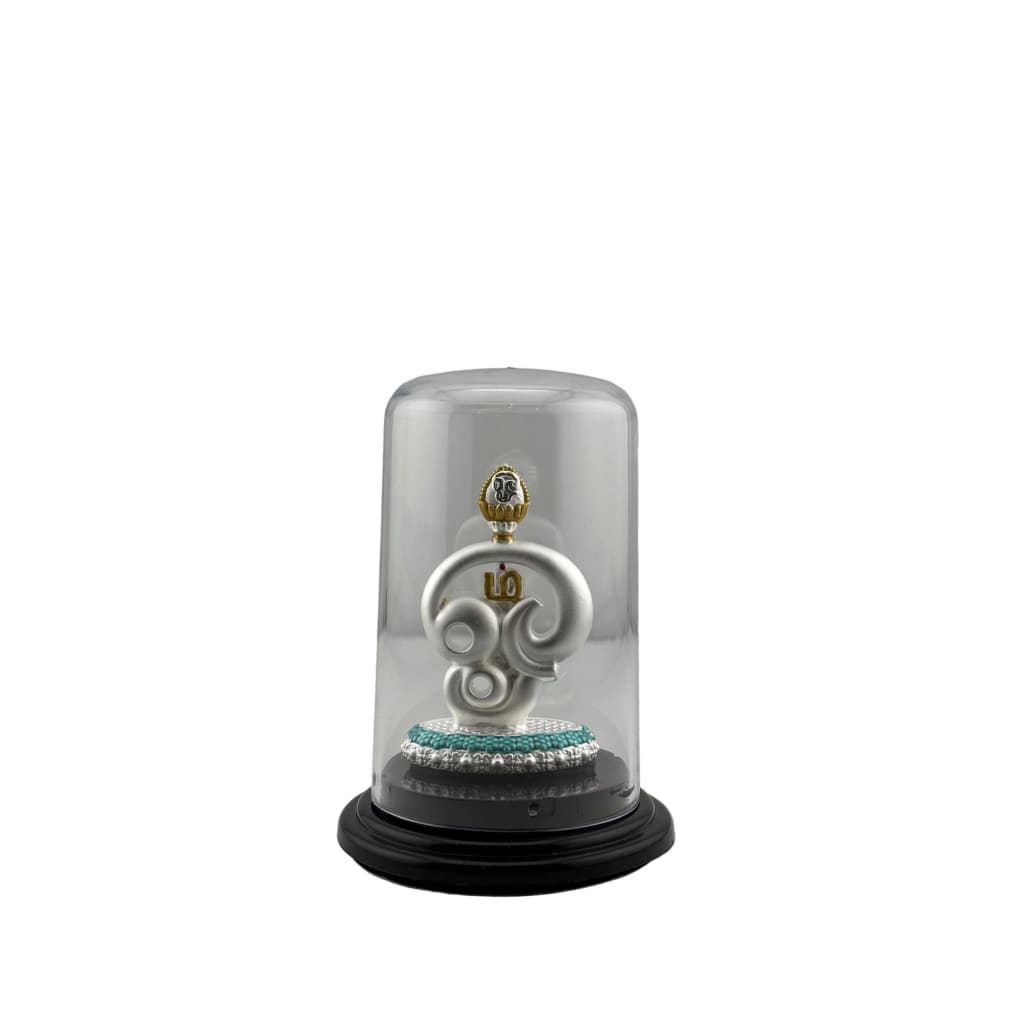 999 Pure Silver Tamil Om with Vel Symbol 12gm – Sacred