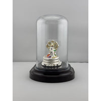 Load image into Gallery viewer, 999 Pure Silver Vishnu &amp; Lakshmi Idol 12gm – Divine Couple Murti for Temple &amp; Gifting
