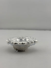 Load image into Gallery viewer, Silver Diya Design 2 12gm – Traditional Pooja Lamp for Temple &amp; Festivals
