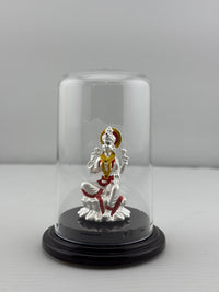 Load image into Gallery viewer, 999 Pure Silver Goddess Lakshmi Idol 7gm in Protective Acrylic Dome – Laxmi Murti for Home Mandir &amp; Gifting
