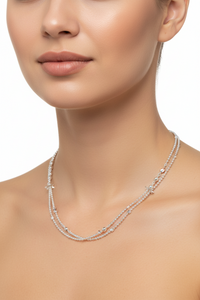 Load image into Gallery viewer, 925 Sterling Silver Heart Pendant Chain Necklace
