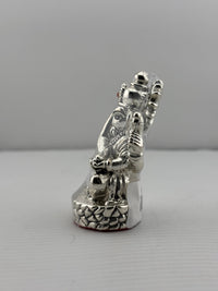 Load image into Gallery viewer, Silver Ganesha Idol 22gm – Divine Ganpati Murti for Home Mandir &amp; Gifting
