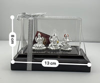 Load image into Gallery viewer, 999 Pure Silver Ganesh, Lakshmi &amp; Saraswathi Idol 17.75 gm

