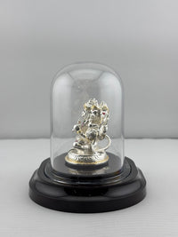 Load image into Gallery viewer, 999 Pure Silver Pancha Mukhi Hanuman Idol 20gm – Five-Faced Murti for Temple &amp; Pooja
