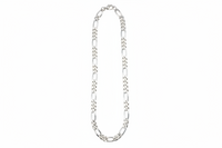 Load image into Gallery viewer, Figaro Silver Chain in 925 Sterling Silver | Italian Link Necklace
