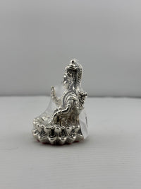 Load image into Gallery viewer, Silver Goddess Lakshmi Idol Design 2 20gm – Divine Laxmi Murti for Home Mandir &amp; Gifting
