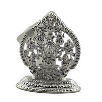 Load image into Gallery viewer, Silver Maa Lakshmi Idol 10gm – Spiritual Lakshmi Murti for Temple Decor &amp; Festivals
