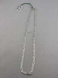 Load image into Gallery viewer, Figaro Silver Chain in 925 Sterling Silver | Italian Link Necklace
