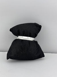 Load image into Gallery viewer, Plain Silver Kada – 925 Sterling Silver Bangle Smooth Finish Fixed Size Minimal Bracelet
