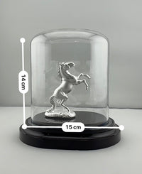 Load image into Gallery viewer, 999 Pure Silver Horse Idol – Vastu Silver Ghoda Murti for Prosperity &amp; Gifting
