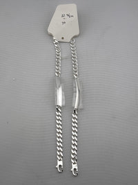 Load image into Gallery viewer, Silver Curb Link ID Bracelet 925 – Engravable Name Plate | 6mm
