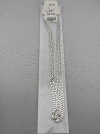 Load image into Gallery viewer, Heavy Curb Link Silver Chain in 925 Sterling Silver | Thick Chain Necklace
