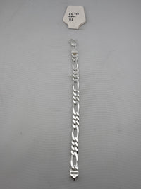 Load image into Gallery viewer, 925 Sterling Silver Figaro Chain Bracelet – Classic Italian Link | 9mm
