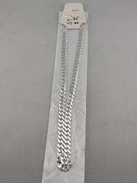 Load image into Gallery viewer, Heavy Curb Link Silver Chain in 925 Sterling Silver | Thick Chain Necklace
