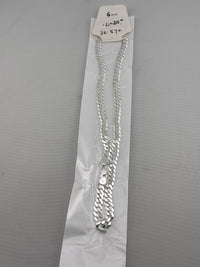 Load image into Gallery viewer, Heavy Curb Link Silver Chain in 925 Sterling Silver | Thick Chain Necklace
