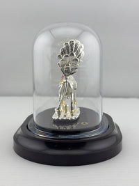 Load image into Gallery viewer, 999 Pure Silver Kamadhenu Idol 11gm – Sacred Wish – Fulfilling Cow Murti for Pooja
