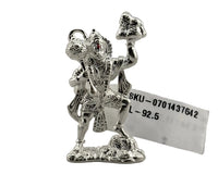 Load image into Gallery viewer, Silver Lord Hanuman Idol 10gm – Spiritual Hanuman Murti for Temple Decor &amp; Festivals
