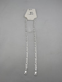 Load image into Gallery viewer, 925 Sterling Silver Figaro Chain Bracelet – Italian Link
