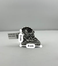 Load image into Gallery viewer, Silver Vishnu &amp; Lakshmi Idol 40gm – Divine Couple Murti for Pooja &amp; Prosperity
