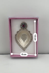Load image into Gallery viewer, diya with red ruby- 16g
