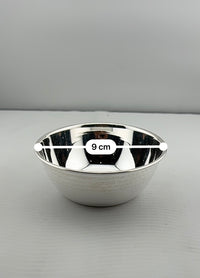 Load image into Gallery viewer, Silver Rose Design Bowl 76gm – Traditional Silver Bowl for Serving &amp; Gifting
