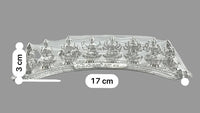 Load image into Gallery viewer, Silver Ashta Lakshmi Idol: Hindu Goddess Statue with Sanskrit Mantra
