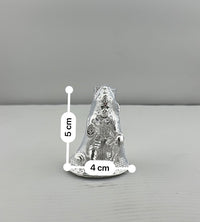 Load image into Gallery viewer, Silver Lord Hanuman Idol 80gm – Divine Bajrangbali Murti for Temple &amp; Pooja

