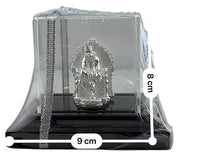 Load image into Gallery viewer, Silver Sai Baba Idol 35gm – Spiritual Sai Baba Murti for Temple Decor &amp; Festivals
