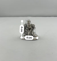 Load image into Gallery viewer, 999 Pure Silver Goddess Lakshmi Idol 15gm – Divine Laxmi Murti for Home Mandir &amp; Gifting
