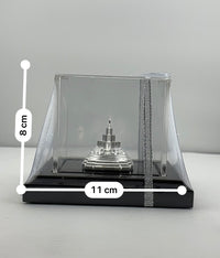 Load image into Gallery viewer, Shree Lakshmi Yantra with Clear Display Box – openable cover- 28g
