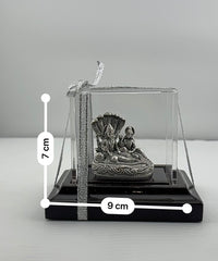 Load image into Gallery viewer, Silver Vishnu &amp; Lakshmi Idol 43gm – Divine Couple Murti for Pooja &amp; Prosperity
