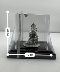 Load image into Gallery viewer, Silver Lord Hanuman Idol Design 2 80gm – Divine Bajrangbali Murti for Temple &amp; Pooja

